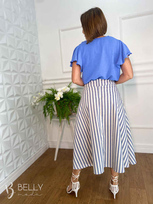 Saia Aline Godê Linho