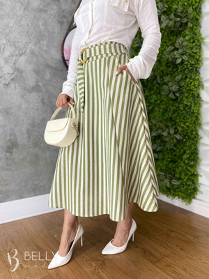 Saia Aline Godê Linho