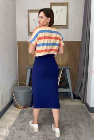 Saia Helena Midi Fenda