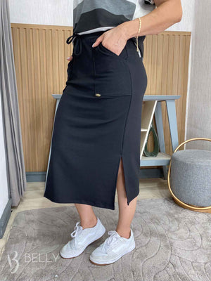 Saia Helena Midi Fenda