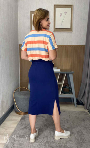 Saia Helena Midi Fenda