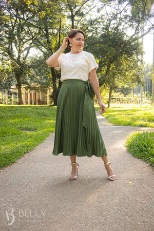 Saia Larissa Plissada Envelope