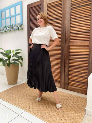 Saia Larissa Plissada Envelope