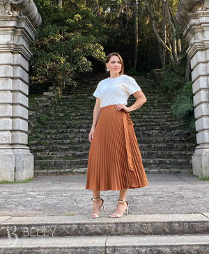 Saia Larissa Plissada Envelope