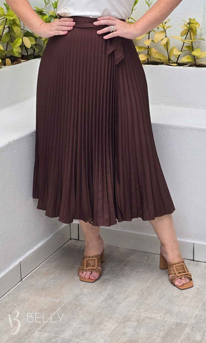 Saia Larissa Plissada Envelope