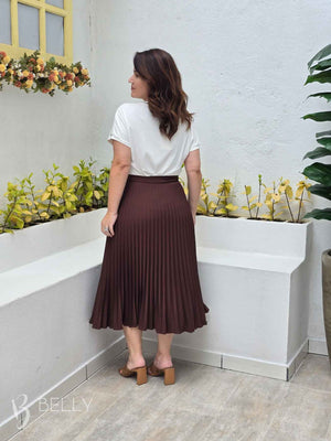 Saia Larissa Plissada Envelope