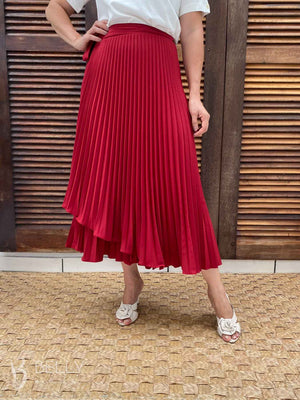 Saia Larissa Plissada Envelope