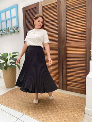 Saia Larissa Plissada Envelope