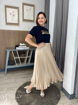 Saia Plissada