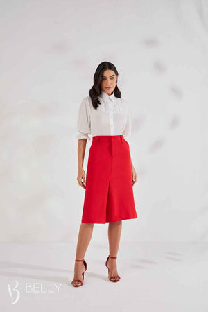 Saia Semi Evase Alfaiataria