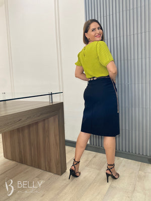 Saia Tradicional Bengaline com Bolso