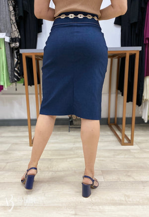 Saia Tradicional Bengaline com Bolso