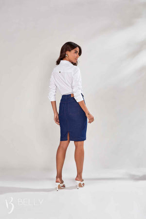 Saia Tradicional Jeans