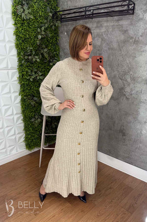 Vestido Alexia em Tricô Mousse