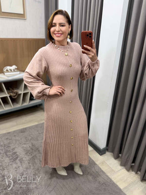 Vestido Alexia em Tricô Mousse