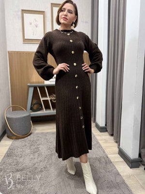 Vestido Alexia em Tricô Mousse