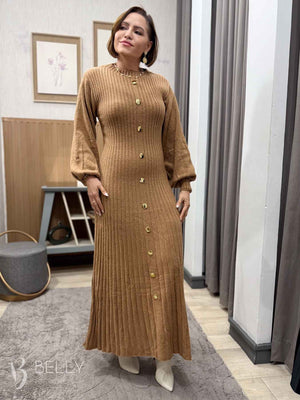 Vestido Alexia em Tricô Mousse