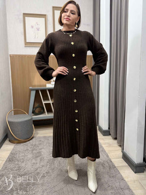 Vestido Alexia em Tricô Mousse