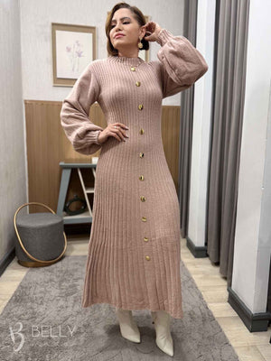 Vestido Alexia em Tricô Mousse