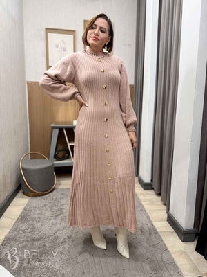 Vestido Alexia em Tricô Mousse