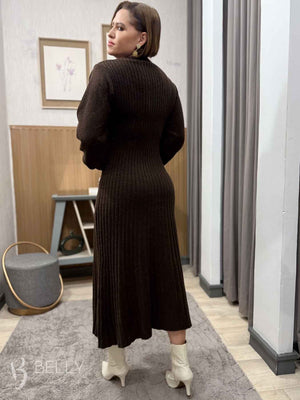 Vestido Alexia em Tricô Mousse