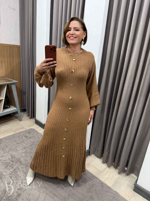 Vestido Alexia em Tricô Mousse