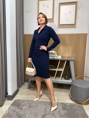 Vestido Ana Luíza Manga Longa