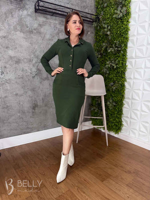 Vestido Ana Luíza Manga Longa