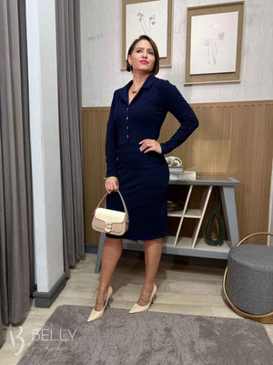 Vestido Ana Luíza Manga Longa