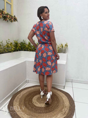 Vestido Angélica Estampado