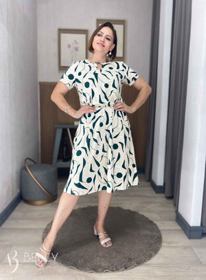 Vestido Angélica Estampado