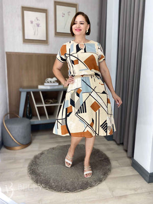 Vestido Angélica Estampado