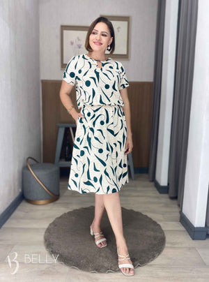 Vestido Angélica Estampado