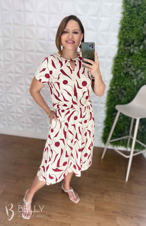 Vestido Angélica Estampado