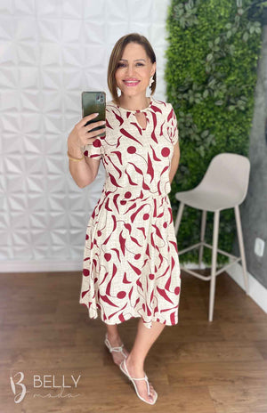 Vestido Angélica Estampado