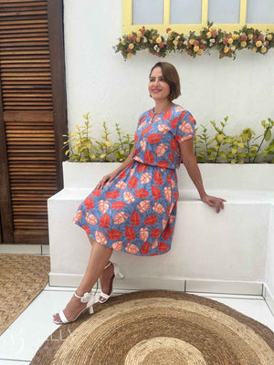 Vestido Angélica Estampado