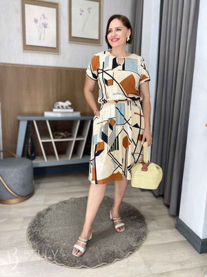 Vestido Angélica Estampado