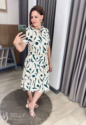 Vestido Angélica Estampado