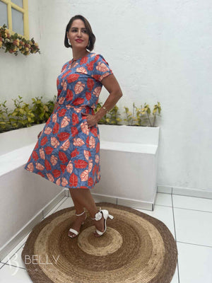 Vestido Angélica Estampado