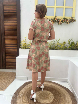 Vestido Angélica Estampado