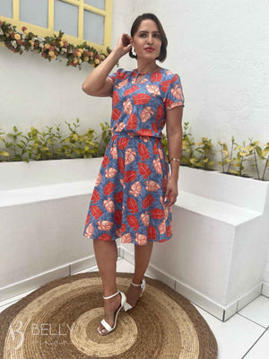 Vestido Angélica Estampado