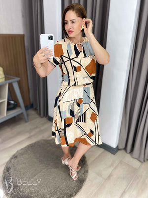 Vestido Angélica Estampado