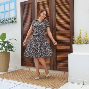 Vestido Aurora com Bolsos Blusê