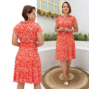 Vestido Aurora Godê Blusê