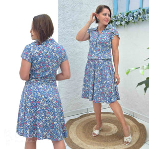 Vestido Aurora Godê Blusê