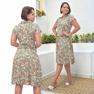 Vestido Aurora Godê Blusê