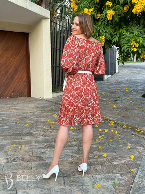 Vestido Carmem Estampado