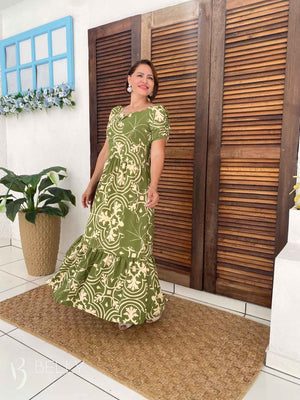 Vestido Cibele Longo com Cinto Encapado