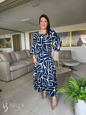 Vestido Cinthia Longo