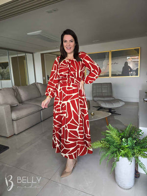 Vestido Cinthia Longo